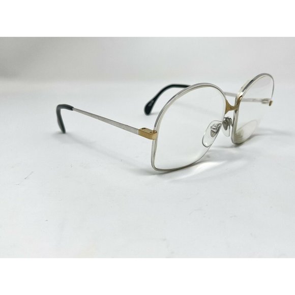 Bausch & Lomb Eyeglasses Vogue D'Or by  1/20 10K GF White Gold  516 656 []14 135 - Picture 2 of 12